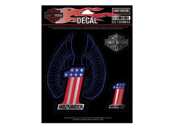 Harley-davidson Aufkleber " Decal Victorius" DC1309843 