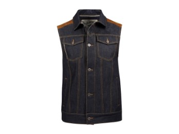 Chaleco "Mixed Vest" C1208 Denim