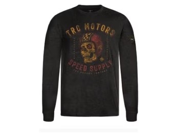 Herren Longsleave "Skull Black" C320701