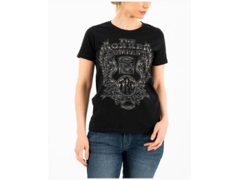 Lady Wings Classic T-Shirt Black C40051