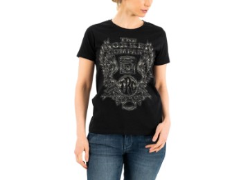 Lady Wings Classic T-Shirt Schwarz C40051