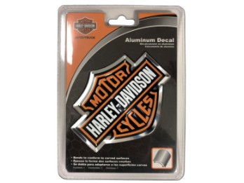 Harley-Davidson Aufkleber "Aluminium Emblem Bar&Shield" CG41700