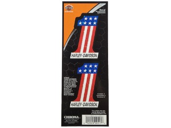 Aufkleber "Harley-Davidson Holographic 1# Logo" CG99117
