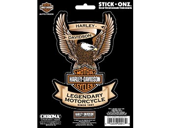 Aufkleber "Harley-Davidson Brown Eagle" CG-9917