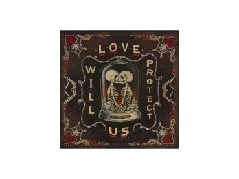 Neck Gaiter "The Lover" Halswärmer ca. 24 cm x 50 cm Schlauch