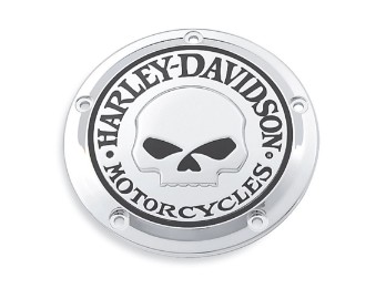 Harley-Davidson Derby Cover 25441-04A Willie G. Skull Collection Evo, Dyna, Softail, Touring