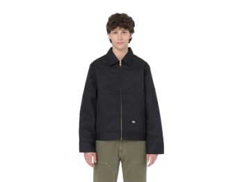 Men "Lined Eisenhower" Jacke Schwarz