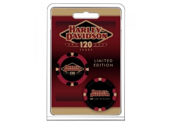 Harley-Davidson Pocker Chips 120th Anniversary Limited 2 pack