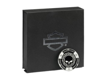Harley-Davidson Poker Chip " Willie G Limited Edition Metal Poker Chip IN Case" DW6827
