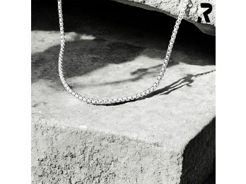 Erbsenkette Halskette -by Rockyfy- (Edelstahl)