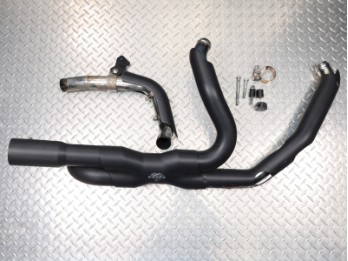 Power Duals X-Pipe Manifold, black
