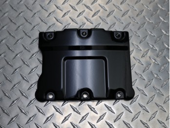 Twin Cam Rocker Cover Black Gloss Coated