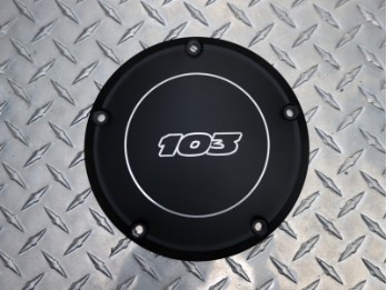 Clutch cover 103ci, matte black, 25700043