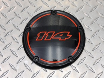 Clutch cover 114 Black/Orange OEM 25700878