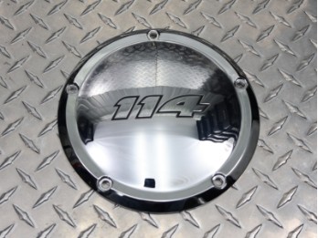 Touring Universal Derby Cover 114 Chrome