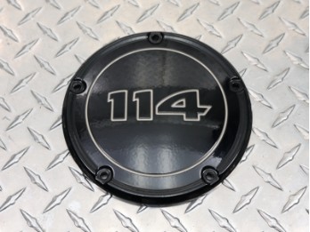Universal Clutch Cover / Derby Cover / Primary Cover Softail 114 Black Dismantling New Vehicle