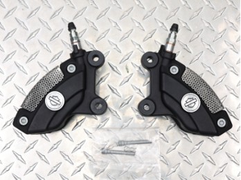 Kit de pinza de freno delantero Touring - Doble disco negro