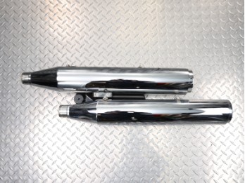 Silenciador trasero Fat Boy/Breakout + soporte 64900940