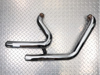 Fat Boy/ Breakout Krümmer + Hitzeschild Chrom OEM 65600259