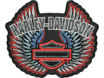 Harley-Davidson Patch/Emblem "STUDDED REBEL SPIRIT" EM086843