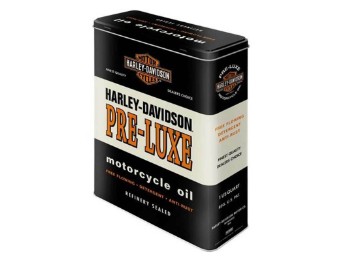Harley-Davidson Tin Box -PRE-LUX- Vintage, Storage Box NA30311
