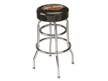 Harley-Davidson Classic Bar and Shield Bar stool HDL-12116 black chrome