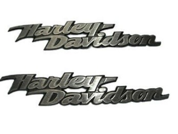 H-D Tank Emblem "HARLEY-DAVIDSON" 62309-06 SET 2pcs.