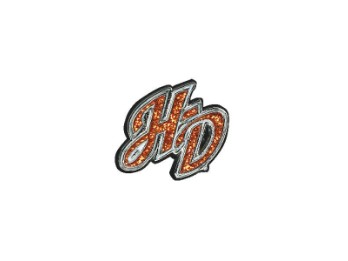 Harley-Davidson Womens H-D Initials Glitter Fil , Pin P262381