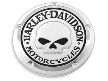 Harley-Davidson Timer Cover 32975-04A Willi G. Skull Collection Chrome Twin Cam, Softail, Dyna