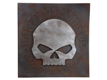 Harley-Davidson Decko "H-D Skull Metal Wall Art" HDL-15520