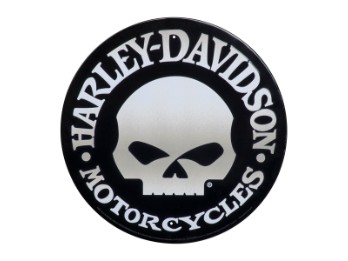 Harley-Davidson Metal Shield H-D Skull