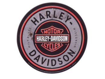 Harley-Davidson tin sign "H-D Bar & Shield" HDL-15543