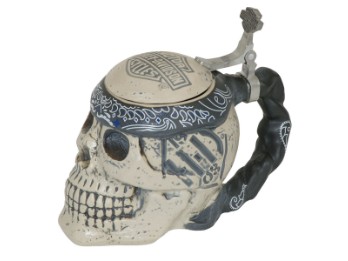 Harley-Davidson beer mug "H-D Stein-Bierkrug Skull" HDL-18606