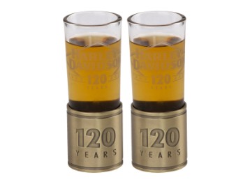 Harley-Davidson Set "H-D 120TH ANNIVERSARY METAL SHOOTER SET" HDX-98737