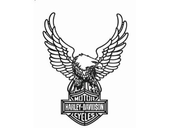 Harley-Davidson wall sign "B&S Eagle" HDX-99222