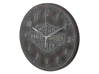 Harley-Davidson wall clock "Bar & Shield Logo" HDX-99223