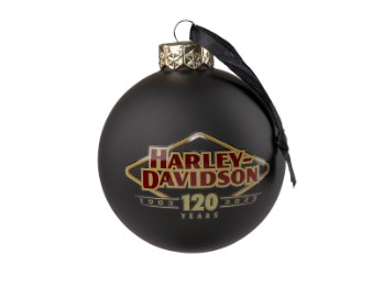 Harley-Davidson "H-D 120TH ANNIVERSARY BALL ORNAMENT" HDX-99259