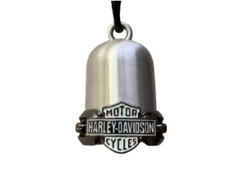 Harley-Davidson RIDE BELL "Vintage B&S Black Chain" Campanas de la suerte HRB110