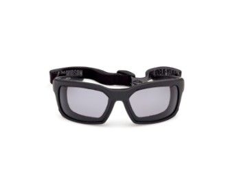 Harley-Davidson Brille "Blaze ACE 2.0 Grey Color Enhancing Lens, Silver Mirror, Hydrophobic" Matt Black HZ0047