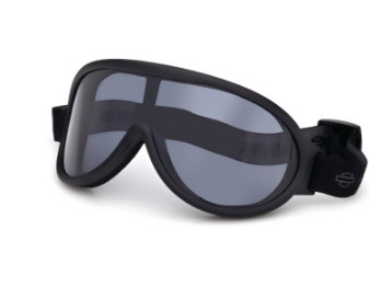 Harley-Davidson Brille "Glory Days Smoke Color Enhancing Lens, Hydrophobic" Matt Black HZ0041