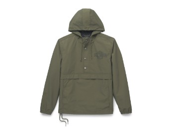Men's Leisure Jacket -Essential Anorak- Green 97415-22vm 
