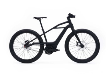 E-Bike "MOSH" 25km/h in Black/Black XL
