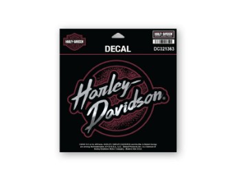 Orig. Harley-Davidson Sticker, Decal -EDGY- Lettering,  Logo *DC321363*