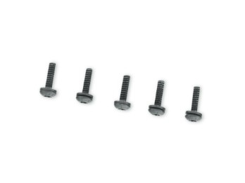 Derby Cover Screw Kit 12600259 Black Softail from '99