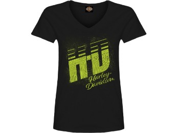 Harley-Davidson "High Viz H-D" Women Dealer Shirt R004597