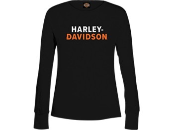 Harley-Davidson "Stacked Name" Women Dealer Longsleeve R004661
