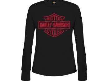 Harley-Davidson "Red Crayon" Women Dealer Shirt R004714