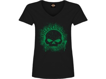 Harley-Davidson "Green Burst" Women´s Dealer Shirt R004731 