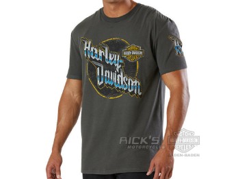 Ricks Harley-Davidson Dealer Herren Shirt "Road Tamer" 5L0H-HG18