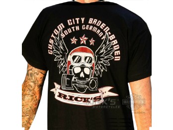 "Custom City" T-Shirt, Skull 33-CS2017